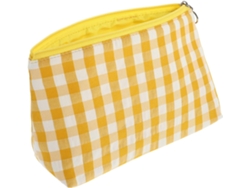 Neceser De Aseo De 2 Piezas Con Estampado A Cuadros, Práctico Para Mujeres Y Para Viajar.