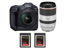 Canon Eos R3 + Rf 24-70mm F/2.8 L Is Usm + Rf 70-200mm F/2.8 L Is Usm + 2 Sandisk 512gb Extreme Pro Cfexpress Type B + Ebook Pricedirect