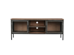 Mueble Tv Madera Metal Natural 137x40x55cm