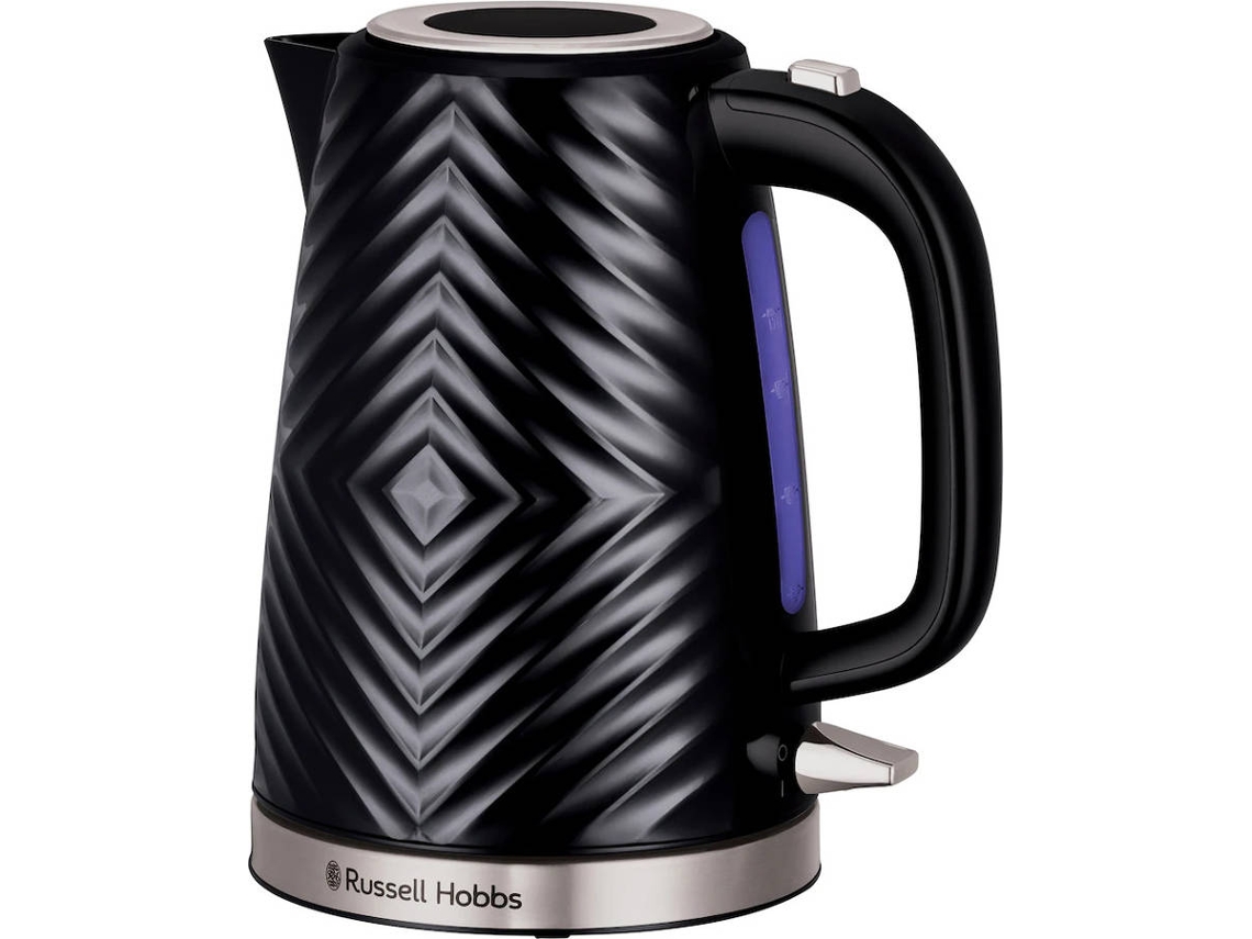 Hervidor de Agua Eléctrico RUSSEL HOBBS Groove Black 26380-70 (1.7 L - 2400 W)