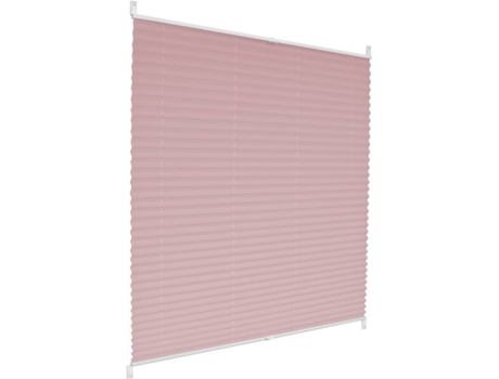 Estor ECD GERMANY Plisado Incluye Material de Fijación (Rosa - 55 x 200 cm)