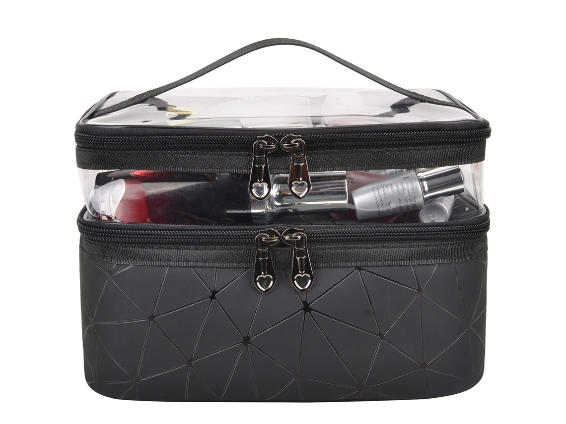 Organizador Neceser Capa Maquillaje RNEMITERY Negro (30x20x20cm)