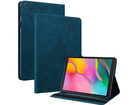 Carcasa Tablet Samsung Galaxy Tab A 10.1 (2019) T510 T515 HFS-HOUSE Mariposa Azul