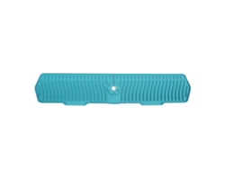 Protector Antisalpicaduras De Silicona Para Fregadero De Cocina, Bandeja Recogegotas, Ajustable, 76 Cm, Verde.