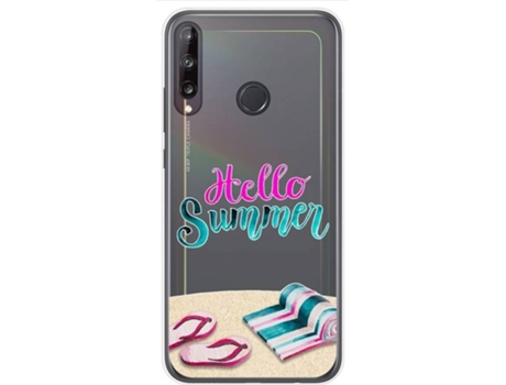 Carcasa Huawei P40 Lite E TUMUNDOSMARTPHONE Dibujos Transparente Multicolor