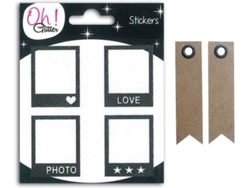 Pegatinas YOUDOIT Polaroid (12,5 x 10,5 cm)