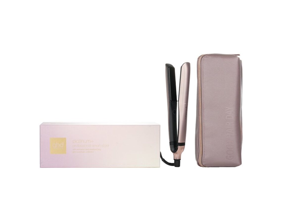 Plancha profesional inteligente Platinum Sun Kissed Taupe (1 unidad) Ghd