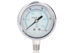 Manómetro De Vacío Presión Acero Inoxidable 1/4 Npt 0~25mpa Industrial Hogar
