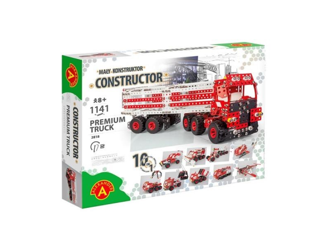 Camión Premium 10 en 1 Little Builder 1141 piezas 2818 Alexander
