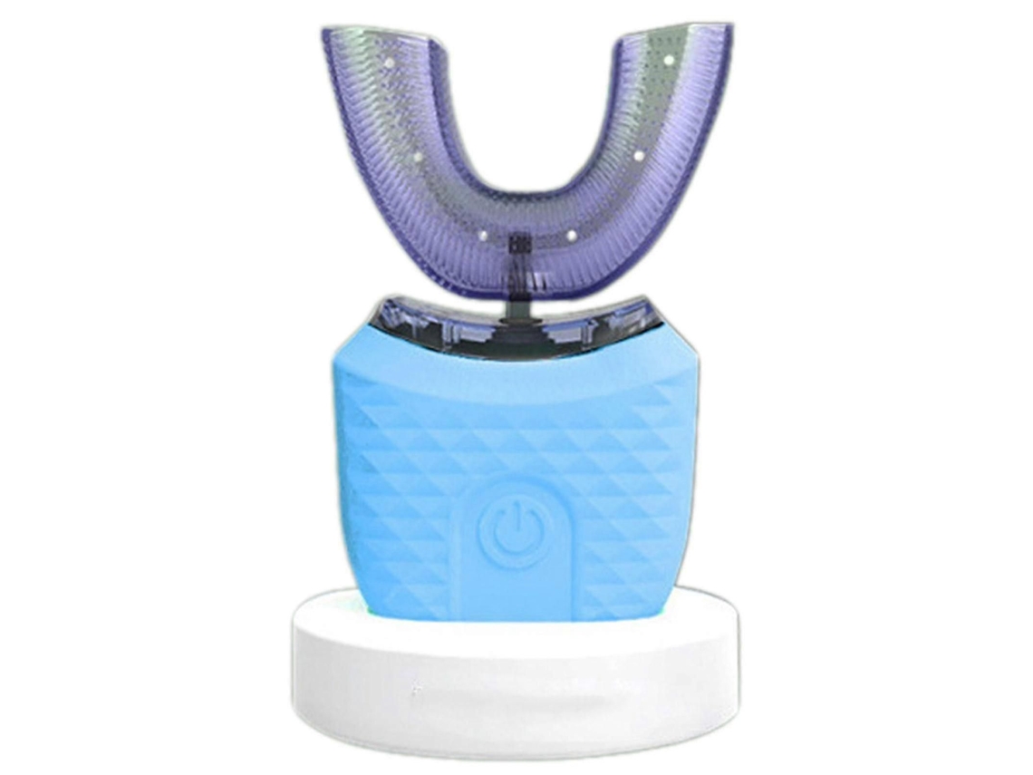 Cepillo de dientes eléctrico ultrasónico, automático, en forma de U, limpieza completa de 360° y blanqueamiento dental. GOKOCO (25-26 segundos).