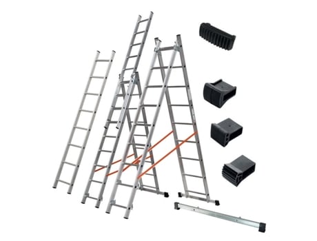Gierre-D5553-Estabilizador recto de 80 cm para escaleras Modula (aluminio)