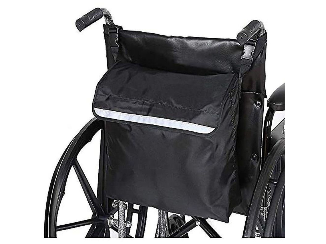 2026-bolsa De Silla De Ruedas Impermeable Oxford Grande Negro Con Tira Reflectiva Para Almacenamiento