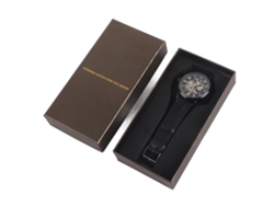 Reloj De Muñeca Masculino Automático Semimecánico Forsining Con Diseño Hueco (negro)