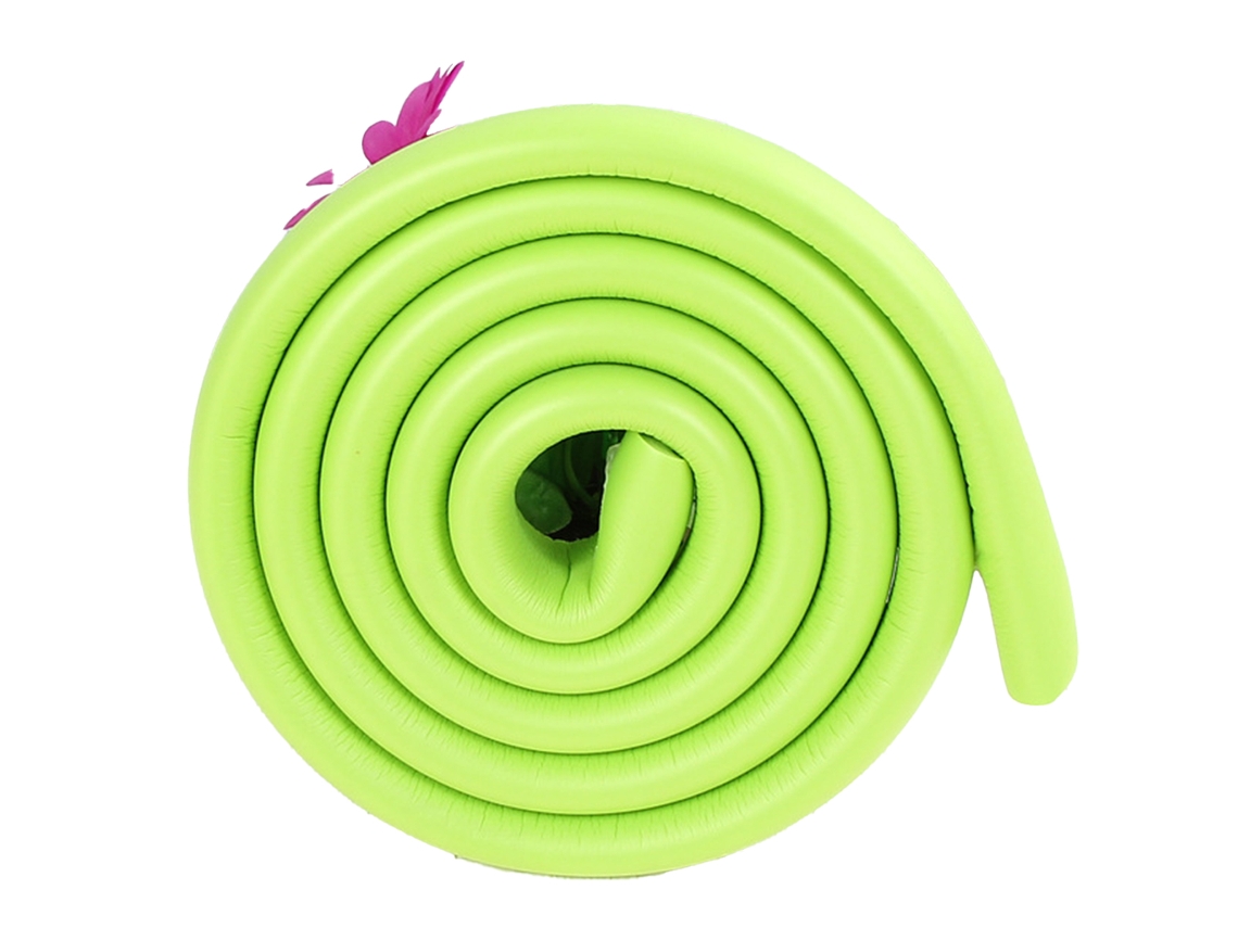 JILLIOPER Cinta de protección de espuma para mesa de cristal infantil multifuncional con cinta anticolisión en U reforzada y ensanchada