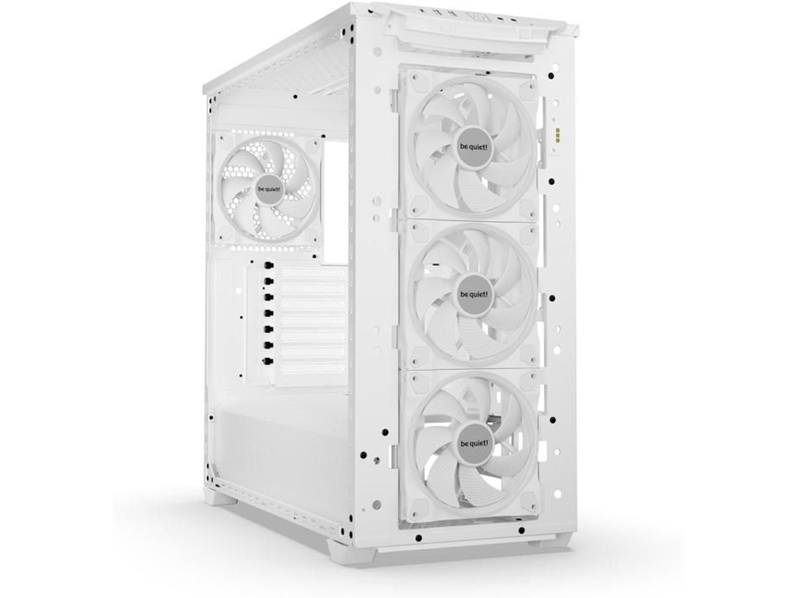 ¡Quédese quieto! Gabinete Shadow Base 800 Fx Torre Mediana Blanco BE QUIET!