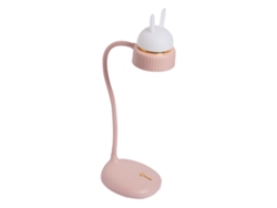 Lámpara De Mesa Recarregável Usb - Rosa JEIIBRZUI