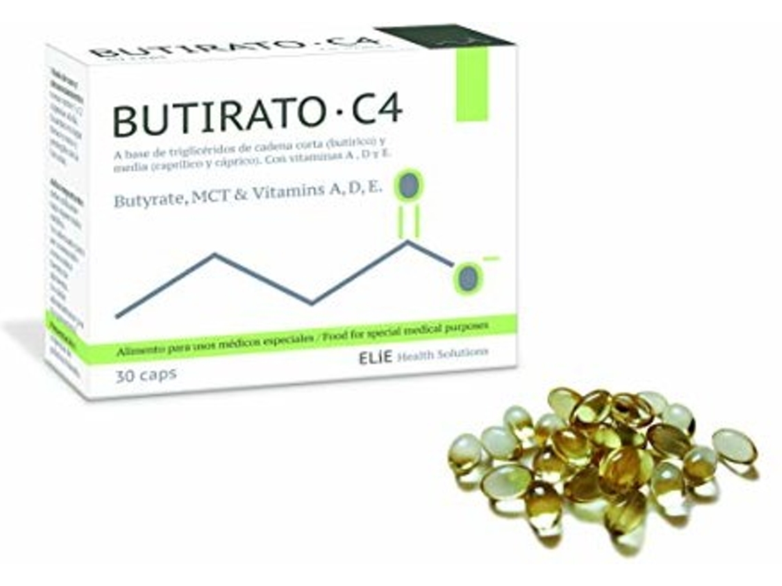 Complemento Alimentar ELIE HEALTH Butirato C4 30