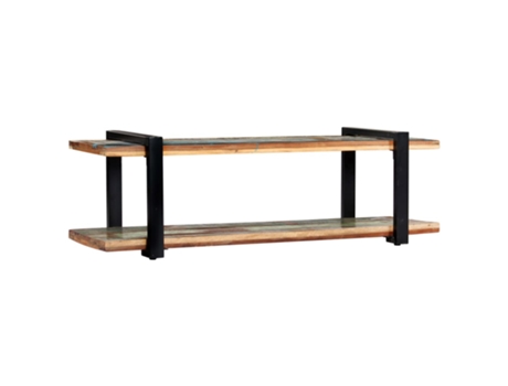 Maison Exclusive - Mueble para la TV de madera maciza reciclada 130x40x40 cm