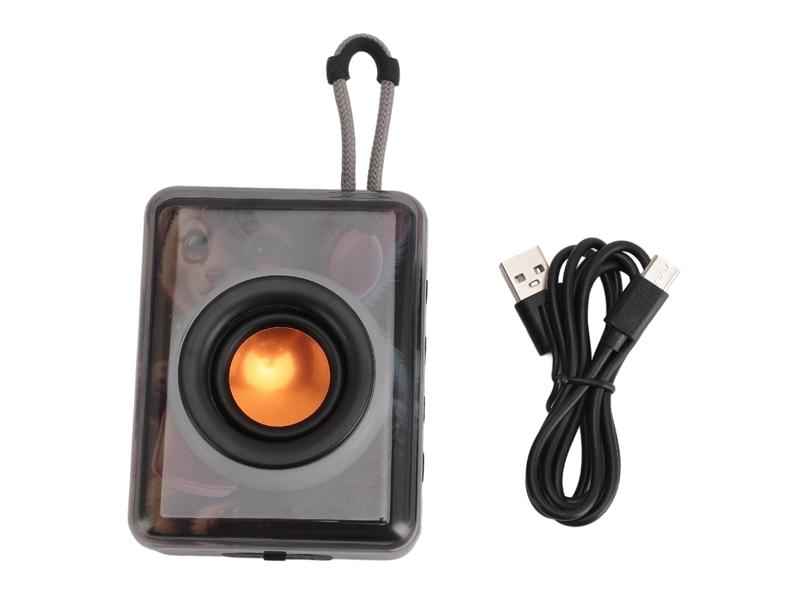 Altavoz Bluetooth Portátil Hd Rgb Resistente Al Agua Con Micrófono Para Fiestas Al Aire Libre, Acampadas Y Viajes.