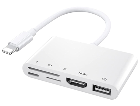 Adaptador Hdmi de Iluminación CHRONUS HDMI1211-Y6 Blanco