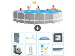 Intex Piscina Prism Frame Redonda - 549x122 Cm - 9-peças S565