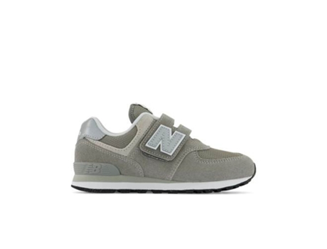 Zapatillas Deportivas NEW BALANCE 574 Para Niños (Gris - Material Sintético, Tejido -30,5)