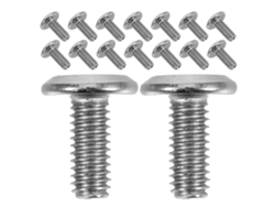 100piezas Tornillo Cabeza Plana Grande Gabinetes Rv