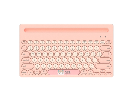 Teclado de computadora AJAZZ 320I Respuesta rápida portátil 79 teclas con cable/compatible con Bluetooth/teclado para juegos 2.4G para oficina - Sa...
