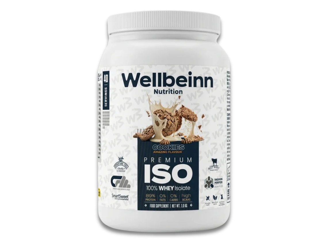 Proteinn By Wellbeinn — 100% Whey Isolate (cookies / 1kg)