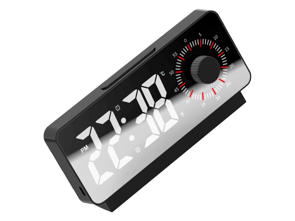Timer Gimnasio Reloj Alarma Cuenta Regresiva Led Temperatura Pantalla Digital Para Hogar Cocina