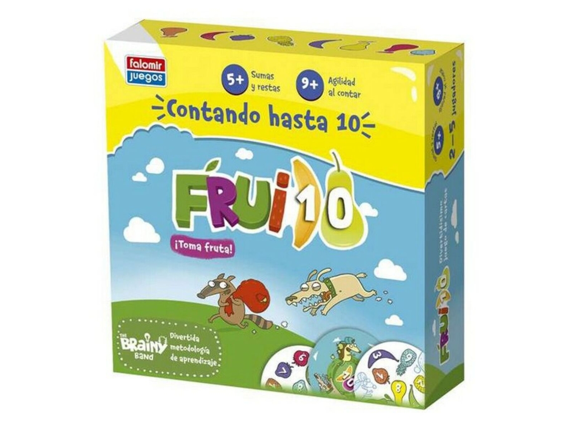 Juego de Mesa FALOMIR fruit 10 (Edad Mínima Recomendada: 5 años)