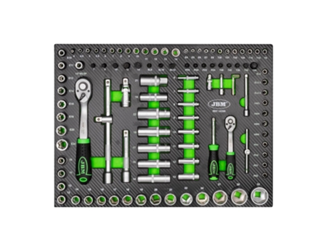 Set de 4 Módulos Eva Carbono Para Carro (172 Piezas)
