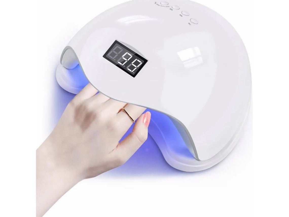 Lámpara de uñas LED con sensor inteligente profesional Kkml-48w, lámpara de curado de gel UV blanca