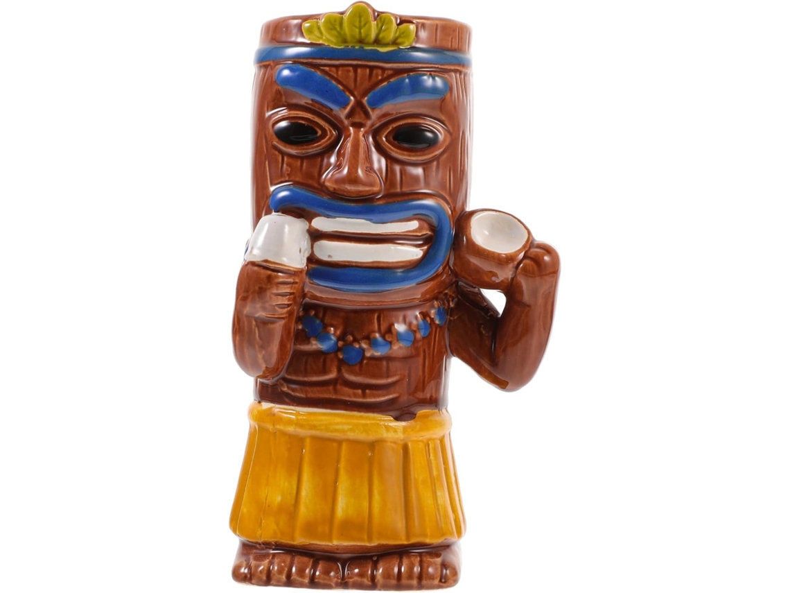 Taza Tiki Bar Creativa Para Fiestas De Cócteles Hawaianas, Reutilizable