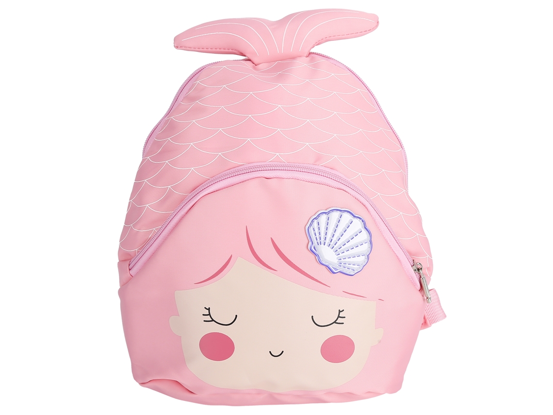 Mochila Preescolar Para Niñas, Diseño De Dibujos Animados, Estilo Oxford, Rosa, Gran Capacidad.