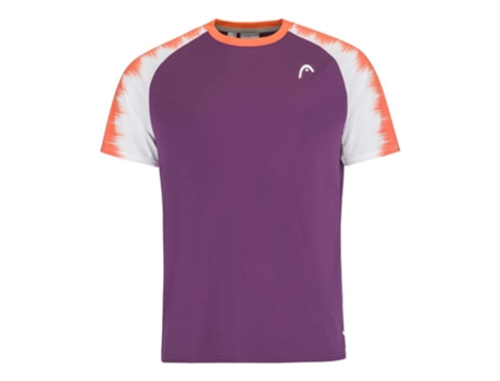 Camiseta de Hombre HEAD RACKET Topspin Morado (XL)