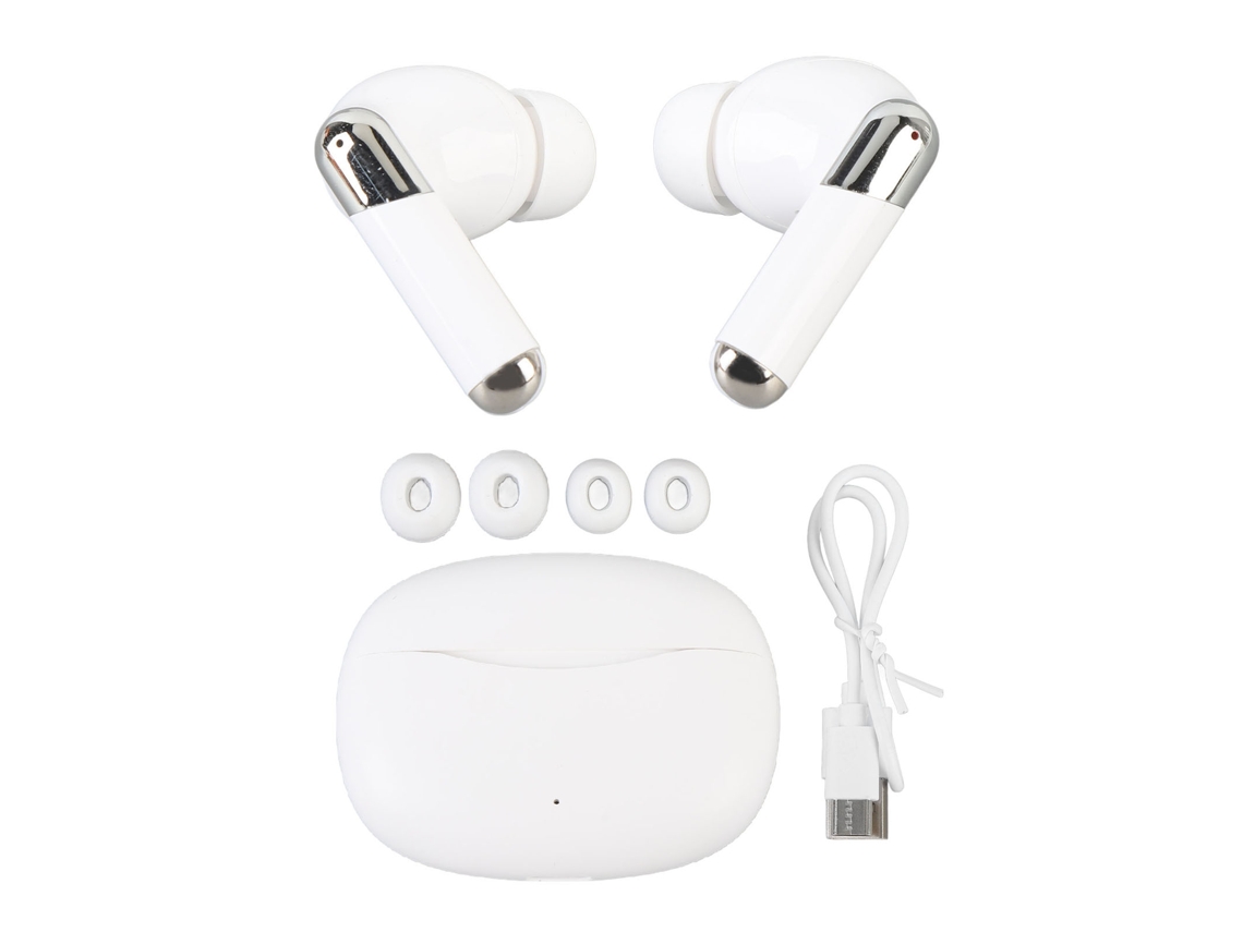 Auriculares Con Traductor De Idiomas, 144 Idiomas, Bluetooth 5.4, Traducción En Tiempo Real, Blanco.