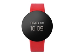 Pulsera Inteligente De Fitness Con Conteo De Pasos, Monitorización De Frecuencia Cardíaca, Resistente Al Agua Y Bluetooth Para Android E Ios, Color Rojo