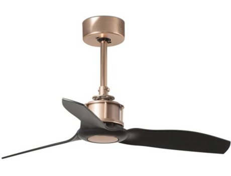 Ventilador de Techo FARO BARCELONA Mini Just Fan Negro (9 W - Diámetro 81 cm)