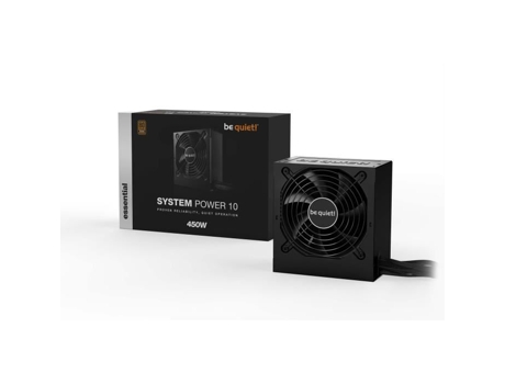 ¡Quédese quieto! Sistema Potencia 10 450W 80Plus Bronce