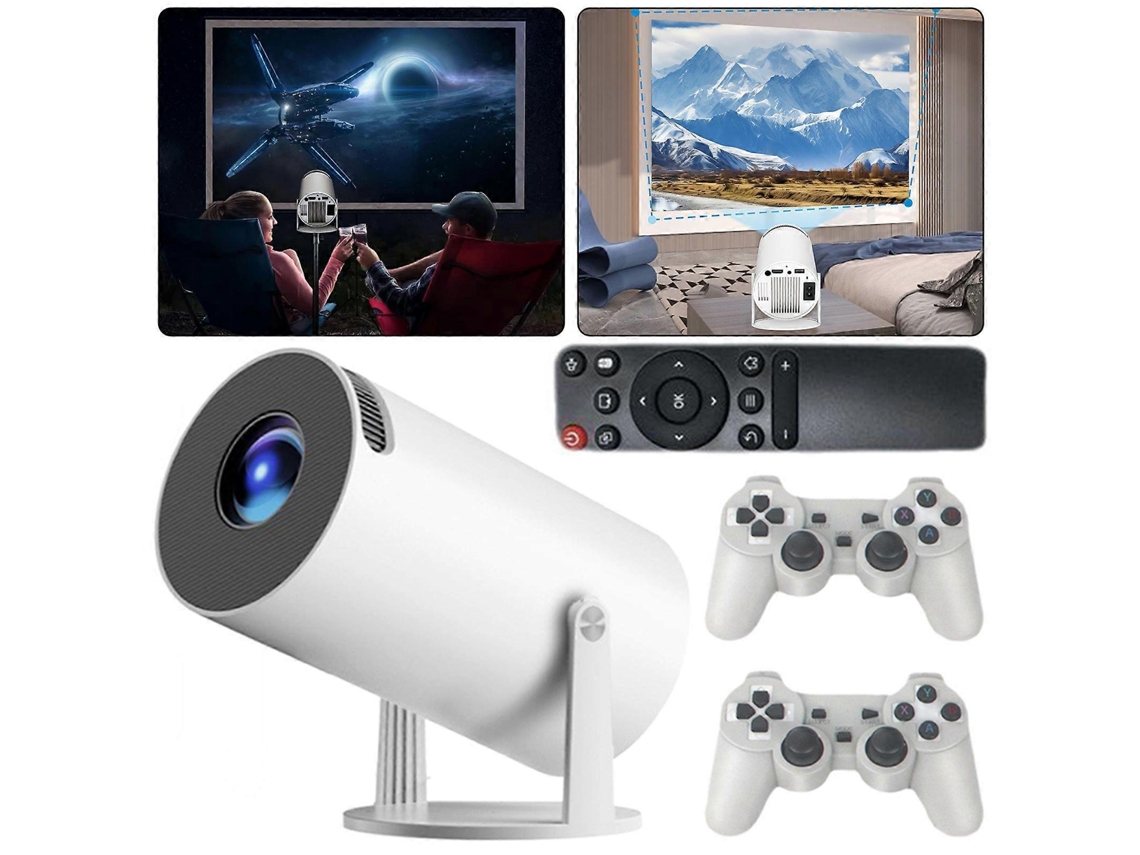 Conjunto De Proyector De Consola De Juegos Proyector Inteligente Para Entretenimiento De Juegos Para Fiesta