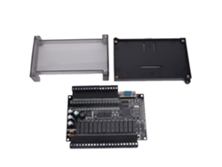 Placa de control industrial PLC, controlador lógico programable 485 CAN 3U 30MR con base y carcasa
