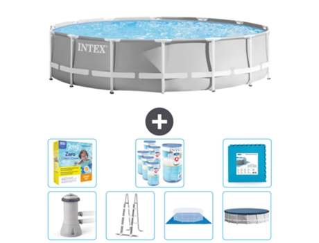 Piscina Tubular INTEX 26720GN-CB48 (12706 L - 427x107cm)