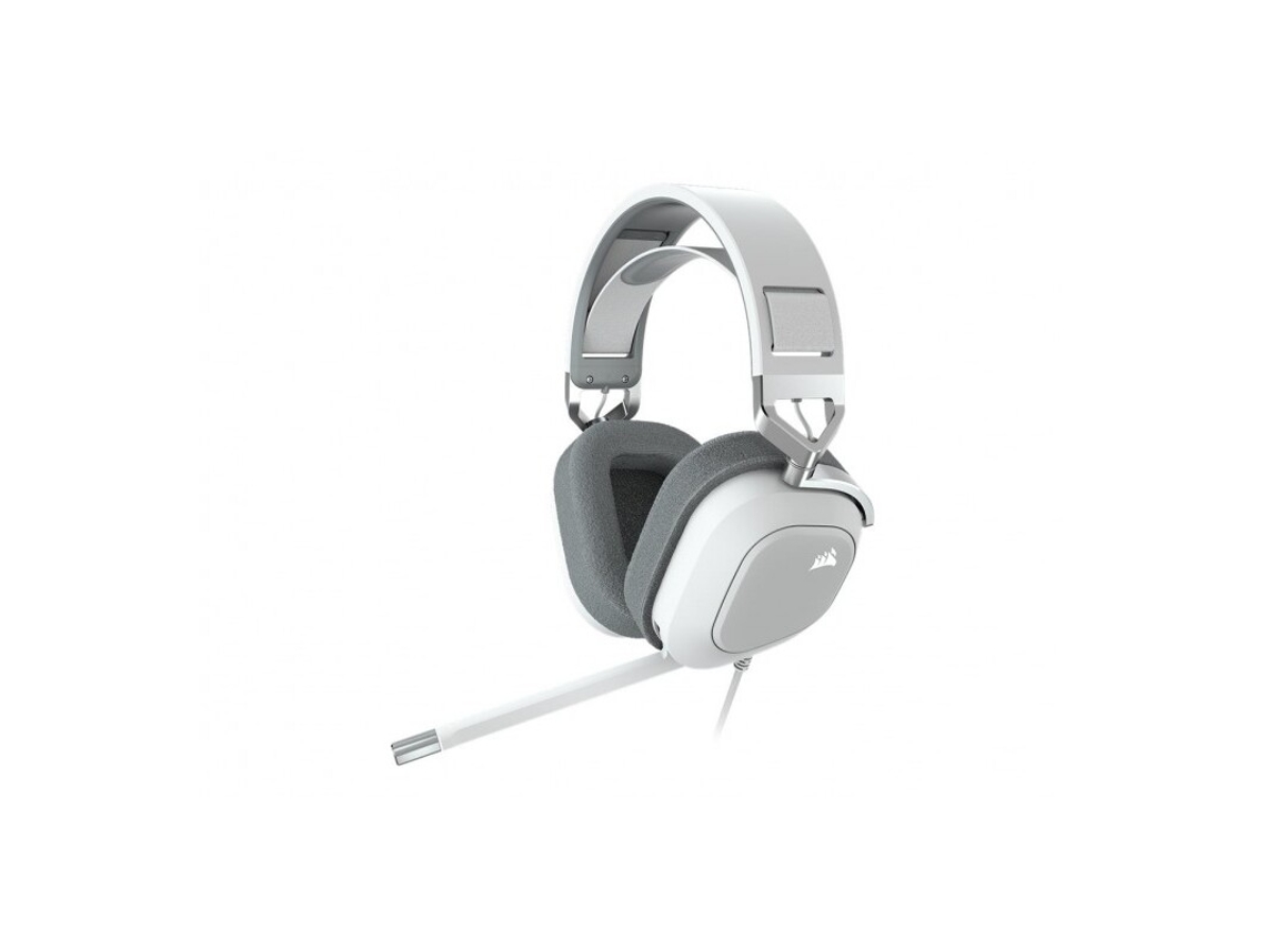 Auriculares Gaming Corsair Hs80 Rgb Usb Blanco