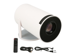 Proyector portátil con HD 1080p y enfoque automático