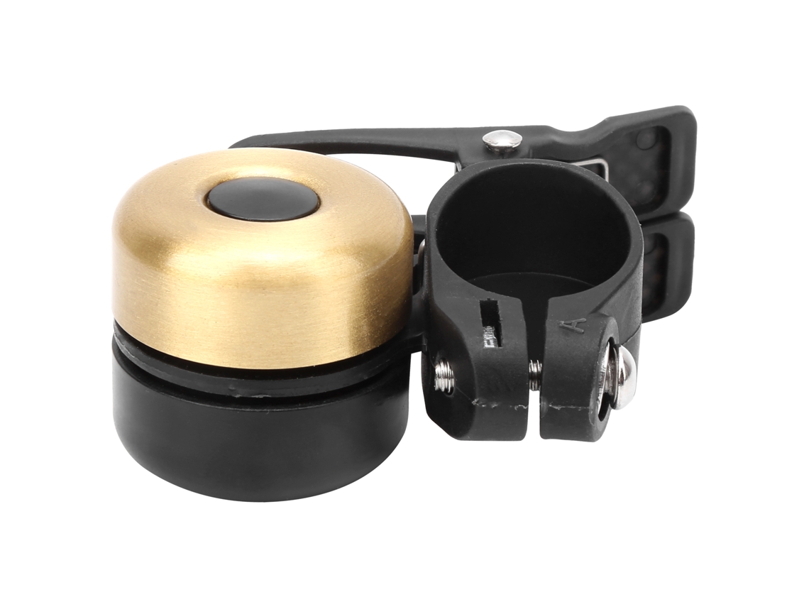 2026-campana Doble Para Bicicleta Vintage Sonido Fuerte Claxon Montaña Accesorio Ciclismo Oro Brushed