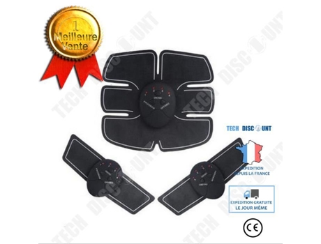 Estimulador de Adelgazamiento Abdominal TECH DISCOUNT (Blanco)