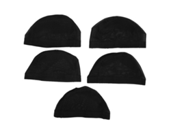 5pcs Gorros De Peluca De Nylon Elásticos Y Transpirables Para Cabeza, 24cm, Ideal Para Maquillaje Y Disfraces