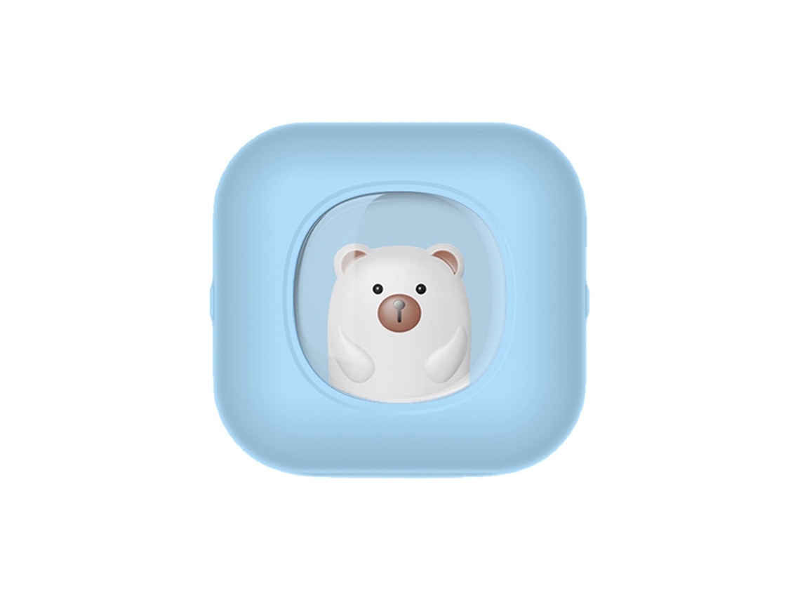 Mini portátil inalámbrico de regalo para cumpleaños infantil X7 azul YUNZII (incluye un rollo de papel higiénico)