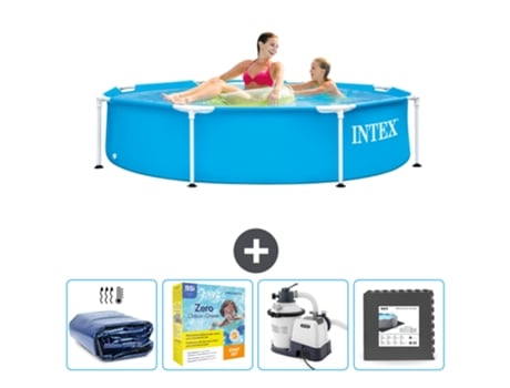 Piscina Tubular INTEX 28205NP-CB68 (1828 L - 244x51cm)